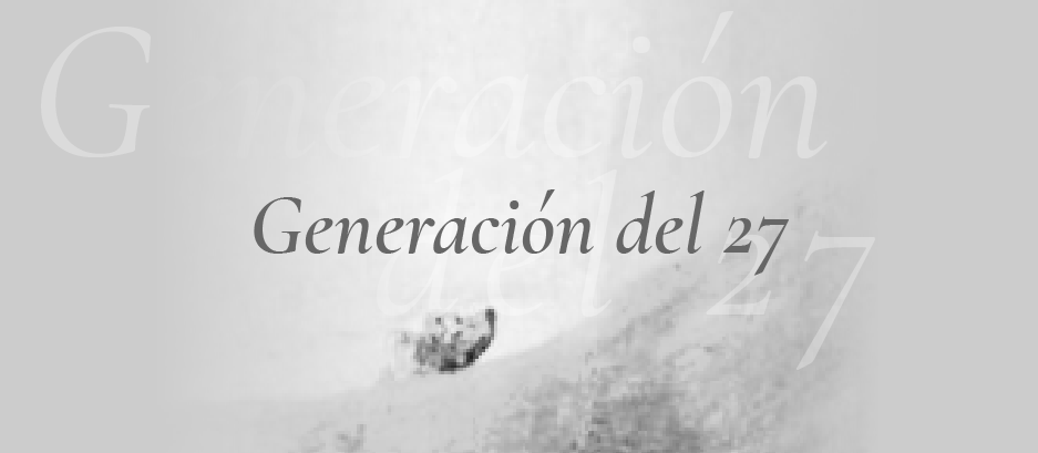 XXV Premio Internacional de Poesía Generación del 27
