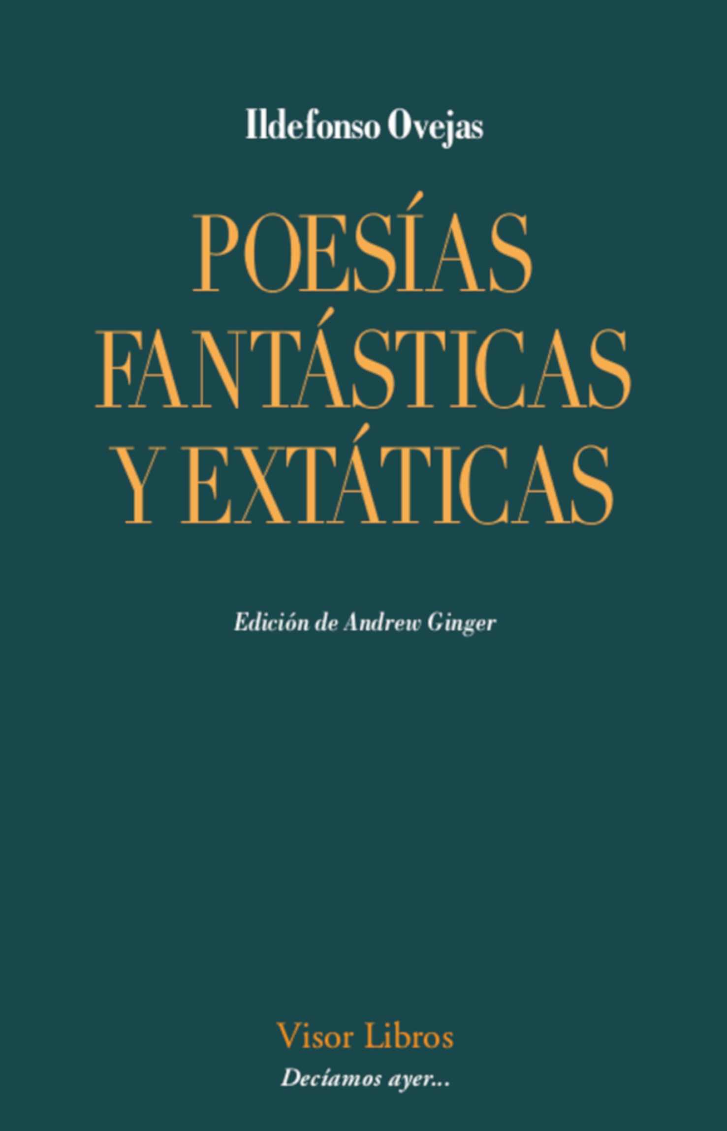 Poesías fantásticas y extáticas