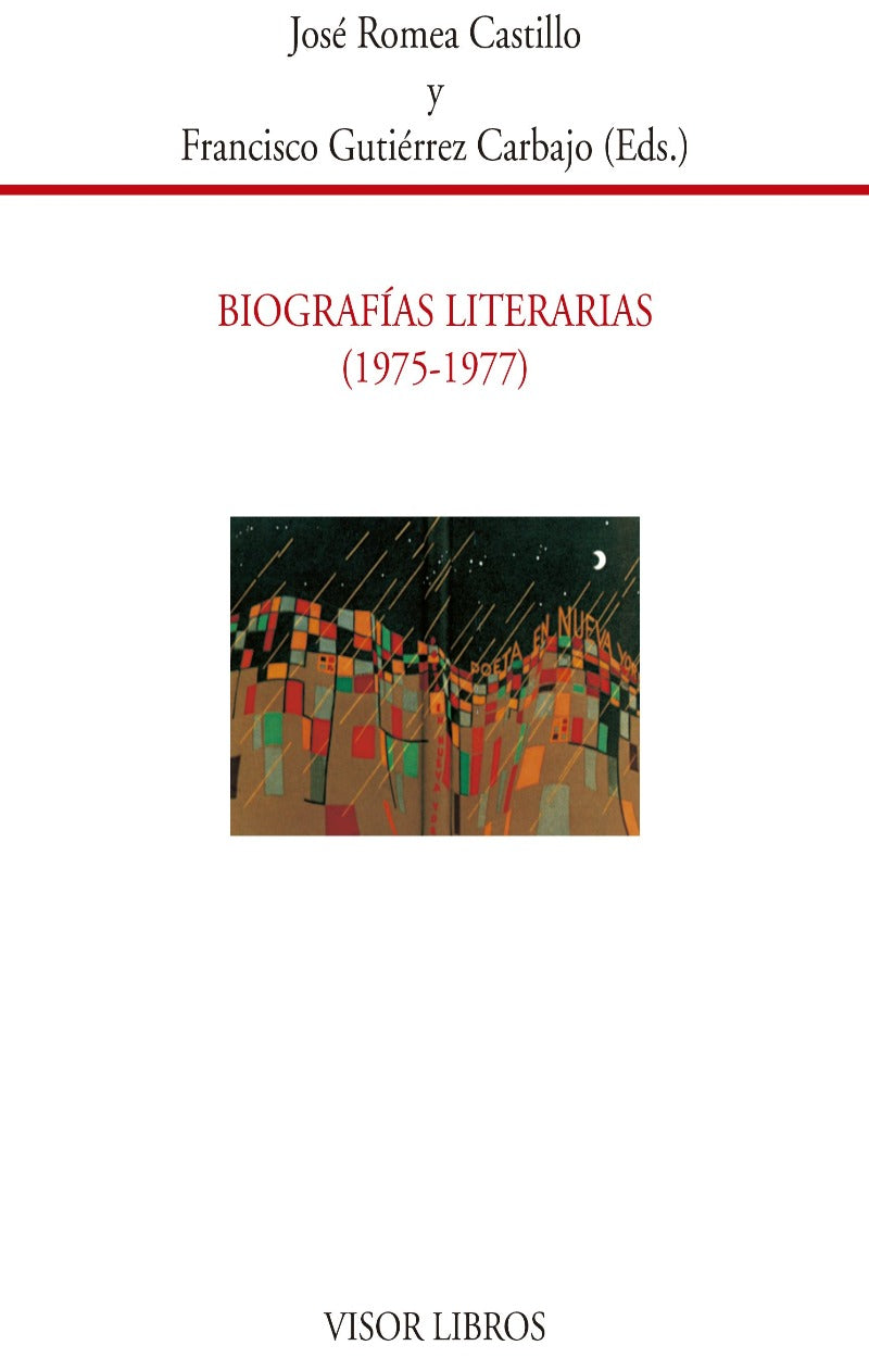 Biografías literarias (1975-1997)