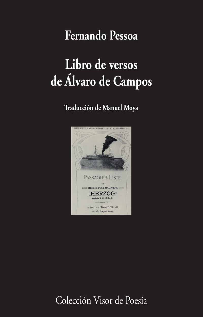 Libro de versos de Álvaro de Campos
