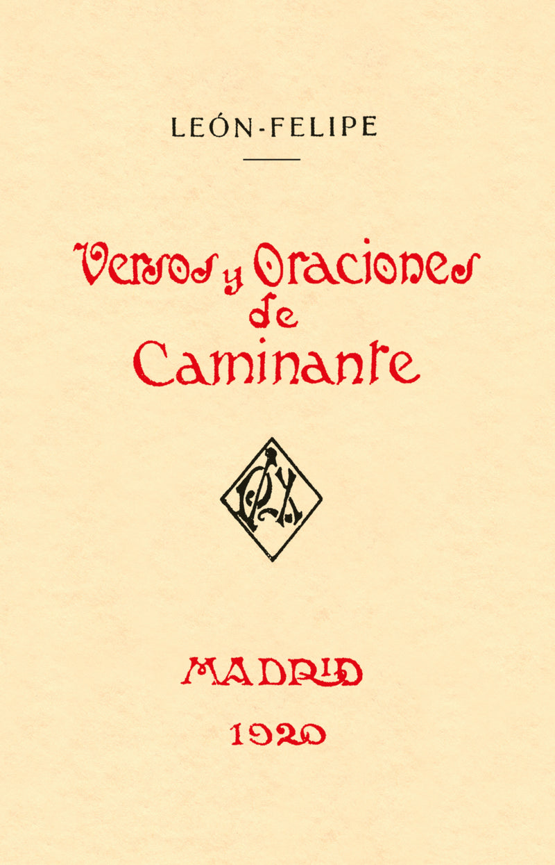 Versos y oraciones de caminante