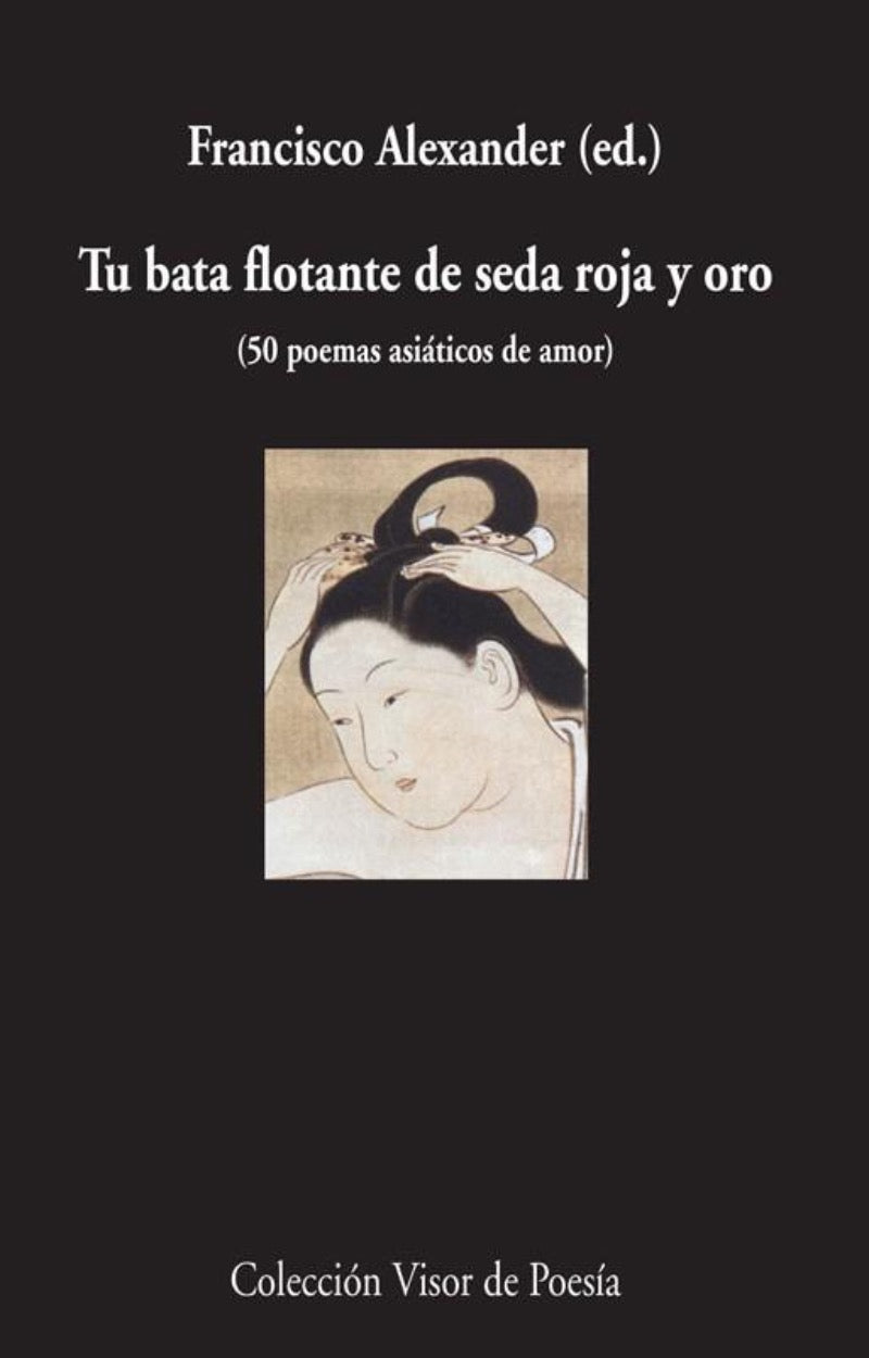 Tu bata flotante de seda roja y oro