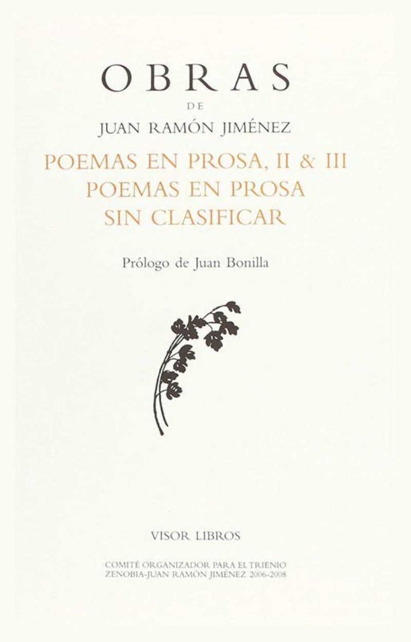 Poemas en prosa II y III