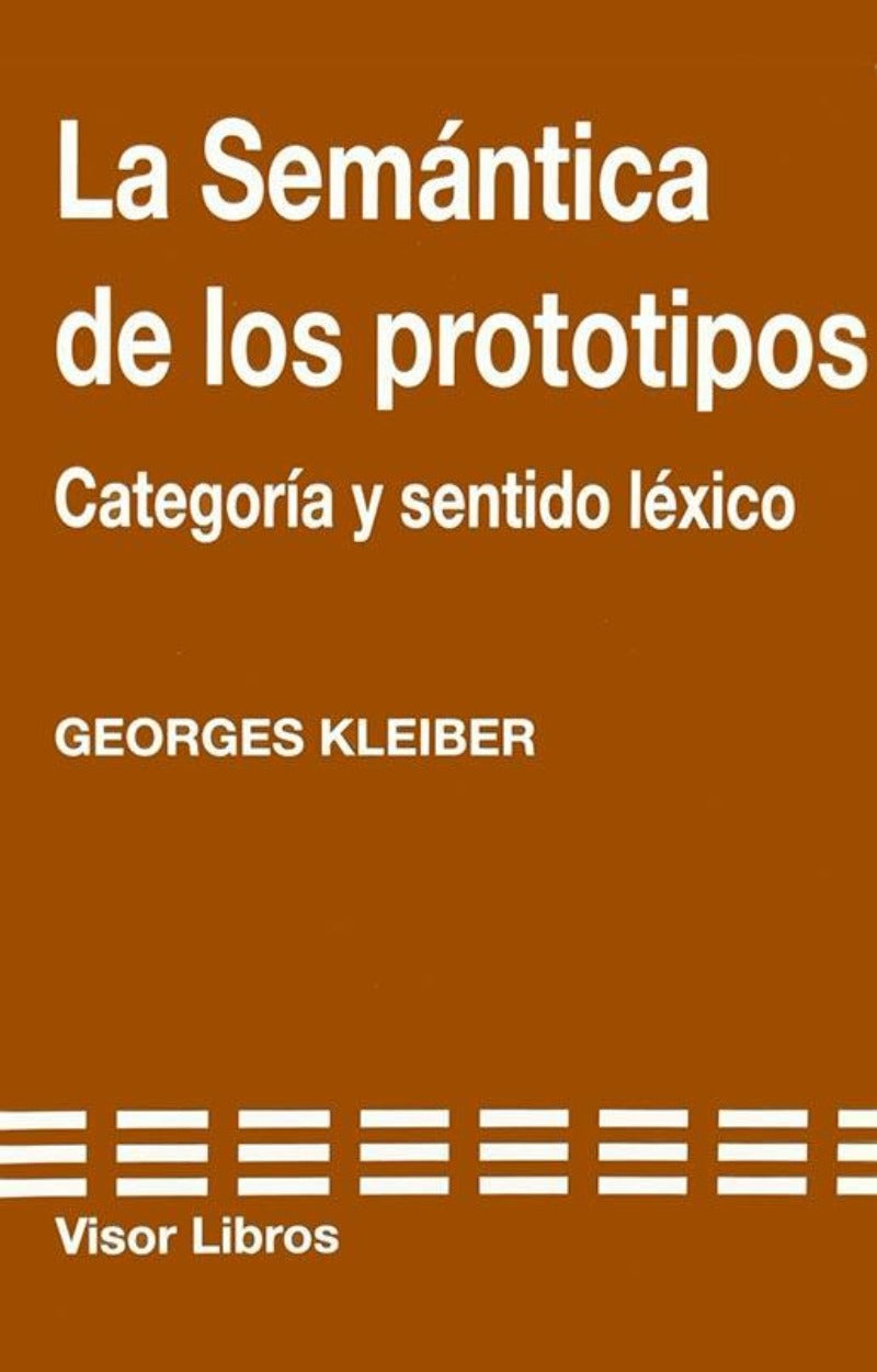 La Semántica de los Prototipos