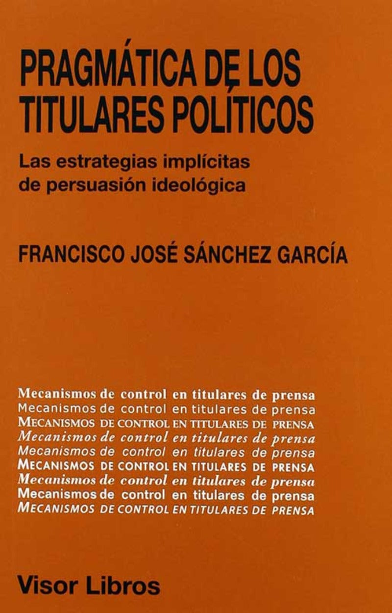 Pragmática de los titulares políticos